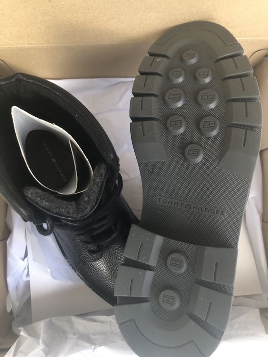 Tommy hilfiger gaspard buty zimowe hilfiger kozaki ocieplane botki