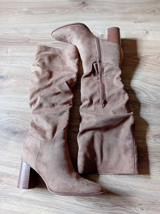 Kozaki rozmiar  41 eko zamsz