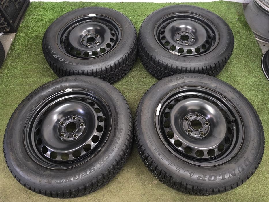 8mm Koła 16" 5x112 et41 opony 215/60/16 Passat b8 b7 T-roc Superb Yeti