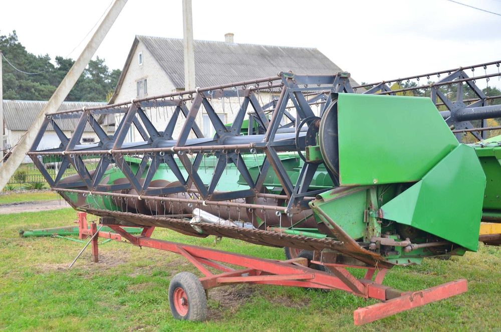 Свіжопривезений комбайн John Deere 1075 Кондиціонер Довга вигрузна