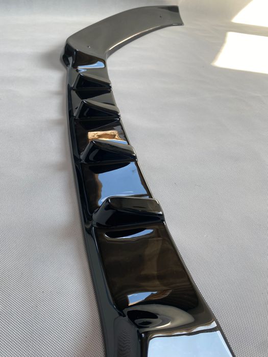 Dokładka Zderzaka Splitter Spoiler AUDI A5 8T CZARNY POŁYSK