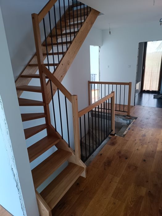 Schody drewniane Lublin Świdnik Pulawy  Opole lubelskie i okolice