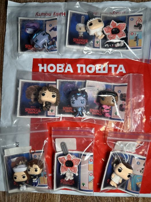 Киндер Funko pop Stranger things/Дивні дива/ОСД/Очень странные дела