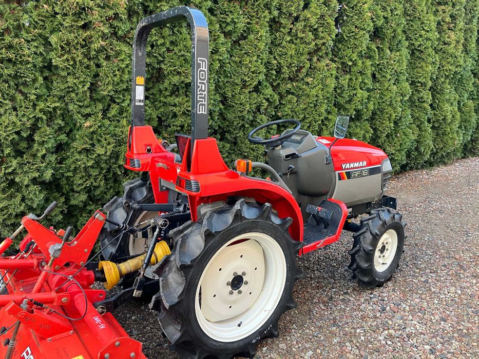 Mini Traktor Yanmar AF18 Ciągnik Sadowniczy Ogrodniczy Rewers