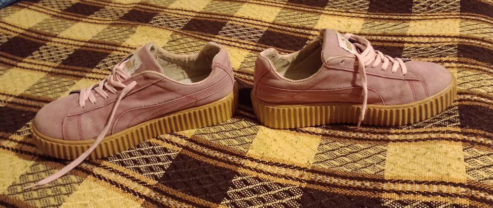 Puma model Rihanna różowe roz.40 cena 32 zł...