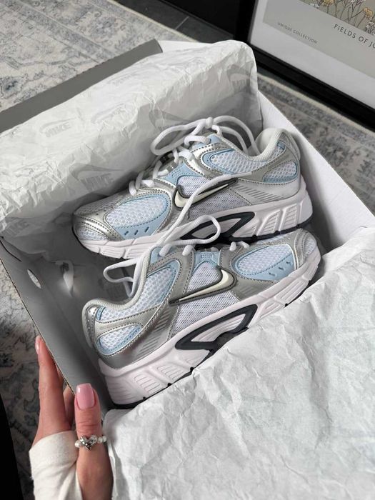 Кросівки Nike V5 RNR Sky White Silver Blue | кроси Найк В5 РНР Скай біло-блакитного кольору