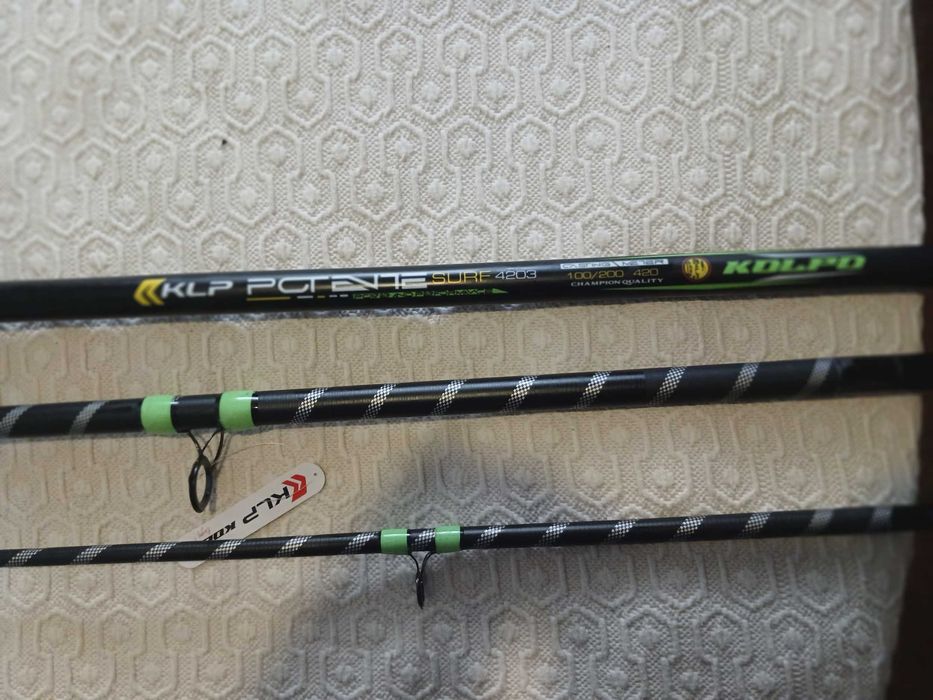 Cana pesca Surfcasting 4.20m 100/200gr + Carreto 6000