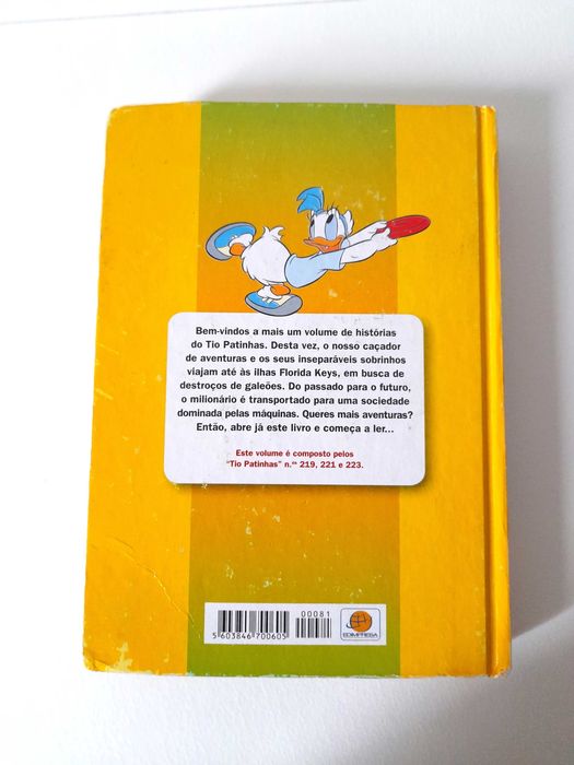 Livro Vintage de BD Show Disney Número 81 Coleção Anos 2000