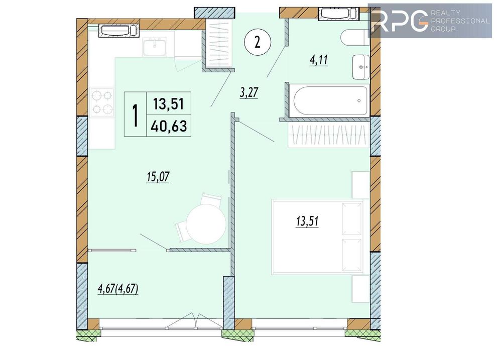 Без% Розтермінування. Квартира 41 м2 ЖК Нові Теремки м.Іподром. Тк