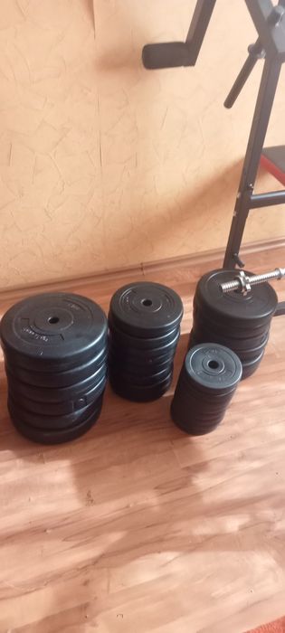 Sprzęt siłowy cały zestaw