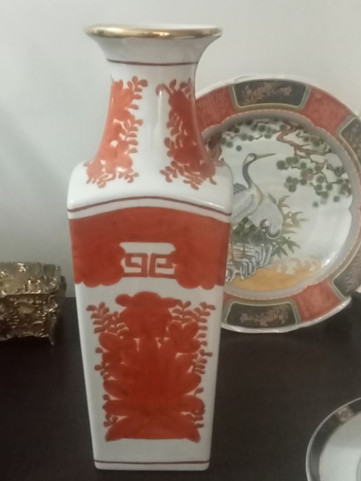 Bela jarra ou outros de porcelana de Macau