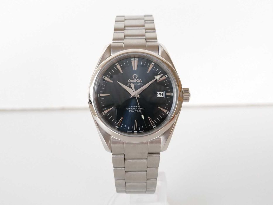 Omega Seamaster Aqua Terra Co-axial Blue Dial 39mm