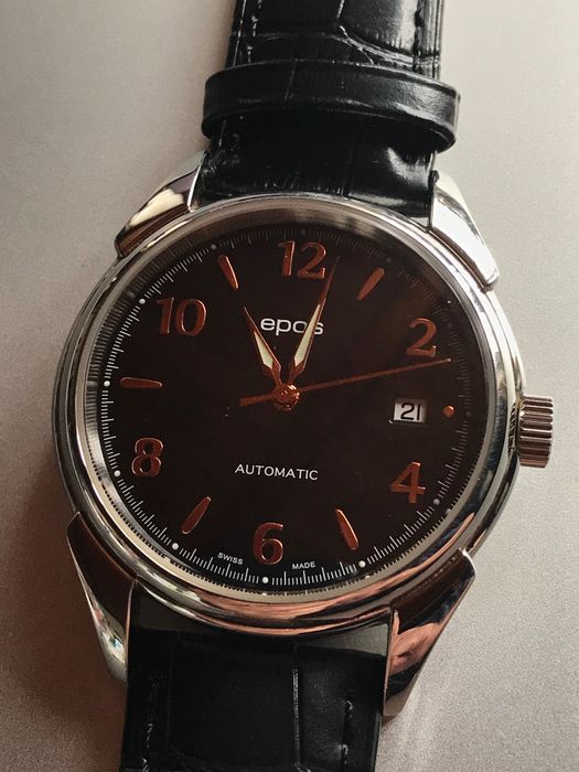 Zegarek Epos mechaniczny Swiss Hand Made automat - rzadki model