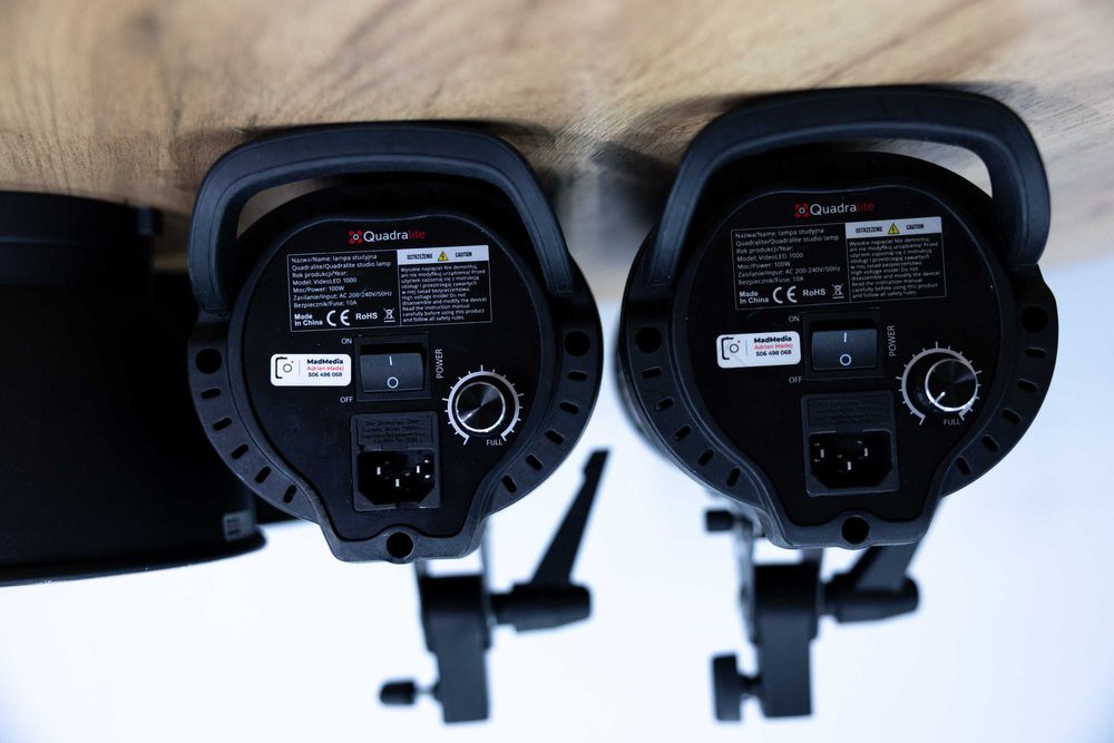 2x Quadralite VideoLED 1000!