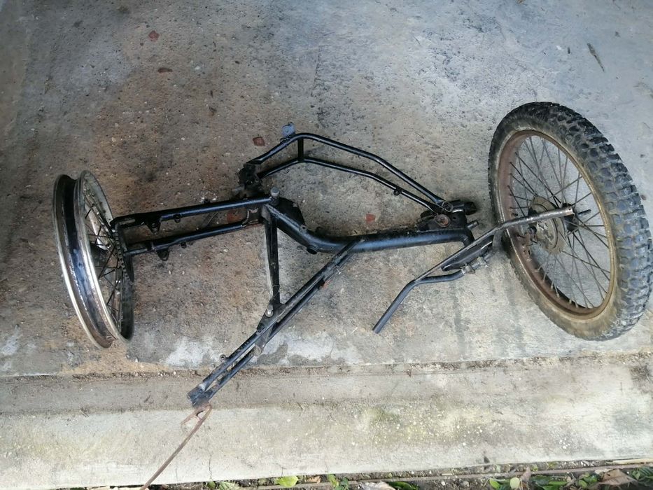 Quadro sachs tc e rodas