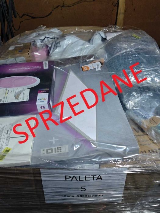 Palety MIX–Zwroty Konsumenckie Amazon Kat. A/B/C Prosto od likwidatora