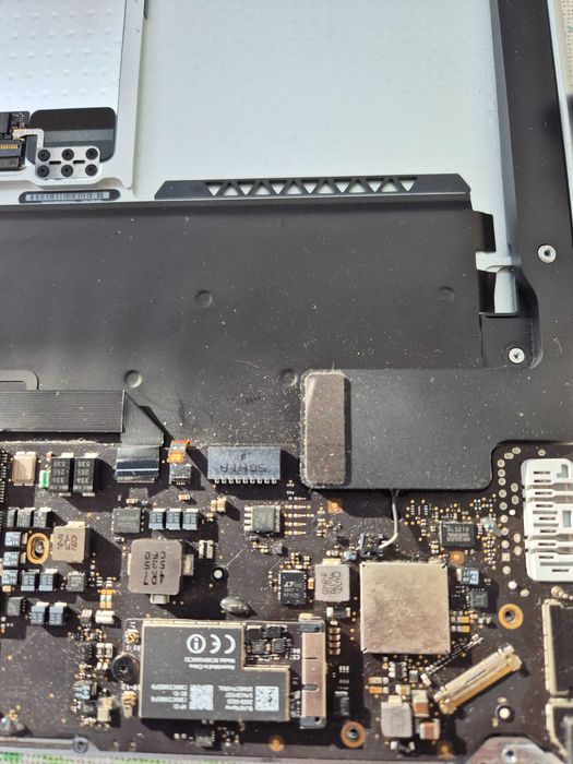 carcaça / teclado de macbook air A1466 13" rest peç sob cons