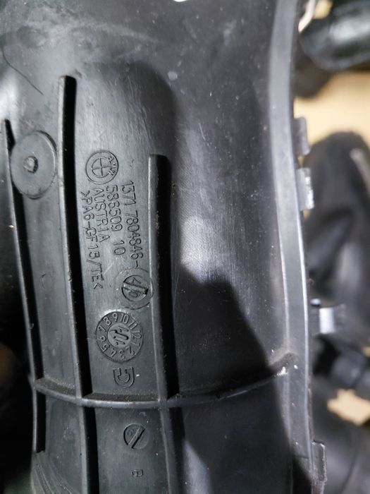 Tubo admissao turbo a caixa filtro de ar