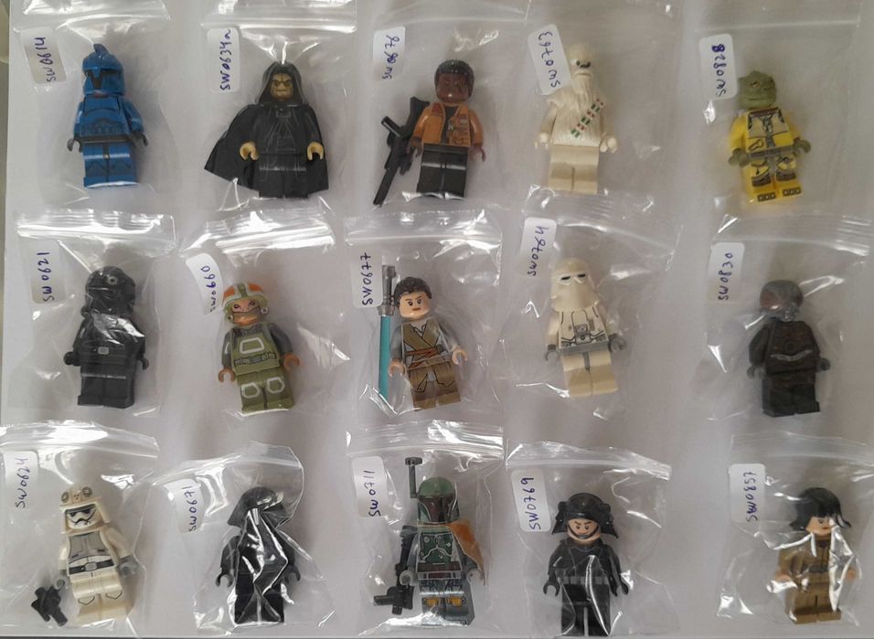 Lego Star Wars Minifiguras