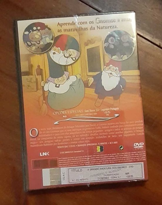DVDs -Bratz, Gladiformers, Macacos Espaço e outros(NOVOS) (SELADOS)
