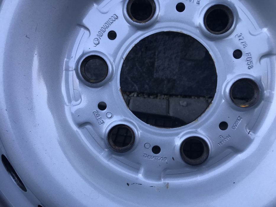 Залізні диски 6 130 16 від Мерседес Спрінтер 906 907 910