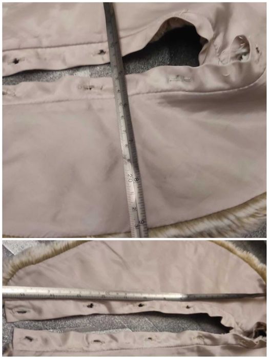 Повязка на голову H&M.Меховой воротник/шарф