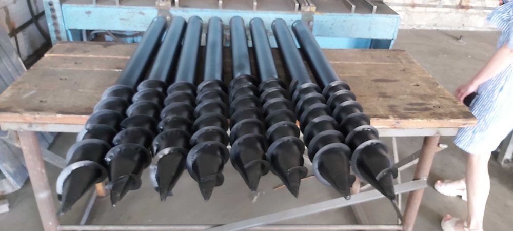 Гвинтові палі,сваи многовитковые,геошуруп,наконечники