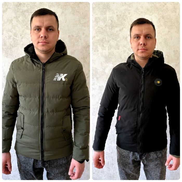 Куртка весна-осінь двостороння