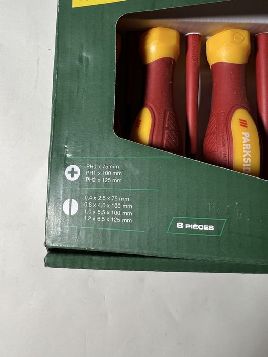 Набір ізольованих викруток PARKSIDE