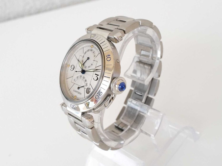 Cartier Pasha Power Reserve GMT 38 мм