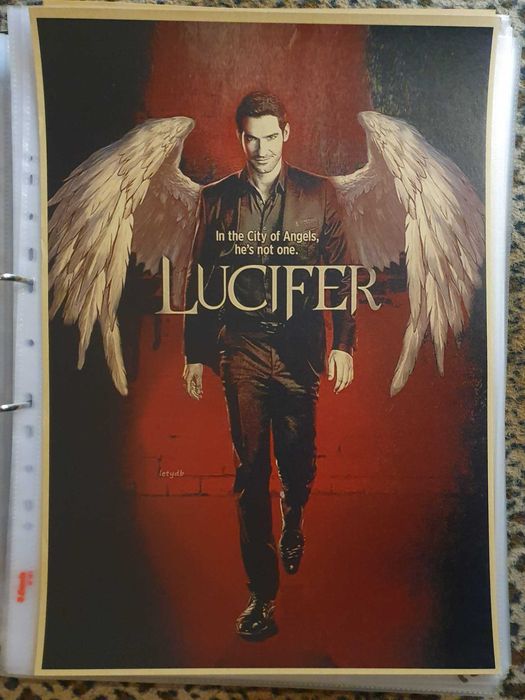 Plakat Lucyfer A3 30x42 na Prezent