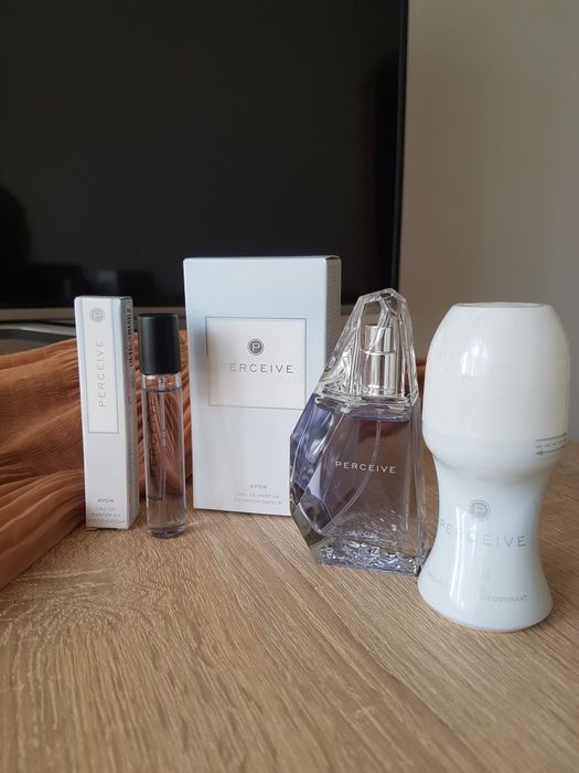 Zestaw Perceive dla Niej Avon 3 kosmetyków nowy