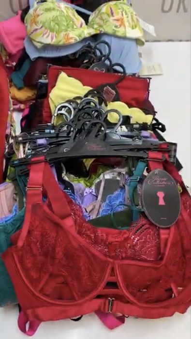 Hunkemöller 24.25€/кг, білизна жіноча, мереживо, сток оптом, гуртівня білизни