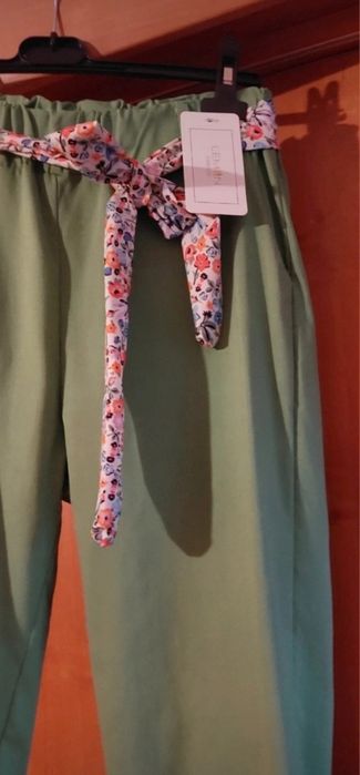 Nowe spodnie proste oversize
