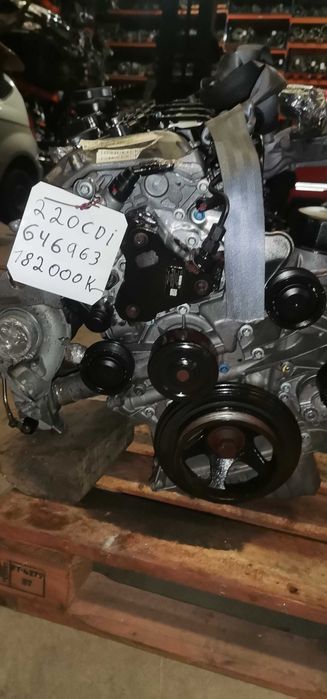 Motor 220 cdi Ref 646963 com 182000km, COM GARANTIA!!!