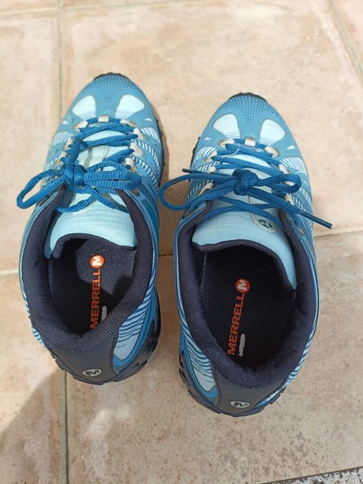 Tenis Merrell Chameleon II Flux – "Eggshell Blue" (Excelente Estado)
