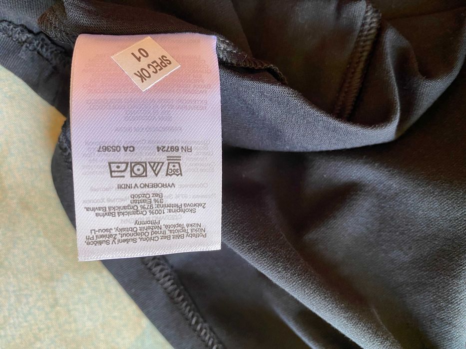 Nowa czarna koszulka Columbia L