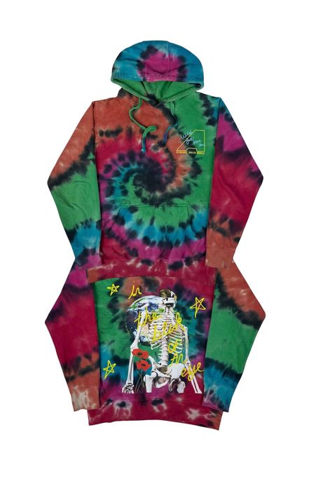 Bluza Travis Scott Astroworld Hoodie Tie Dye Wish You Were Here 2019 Tour 350