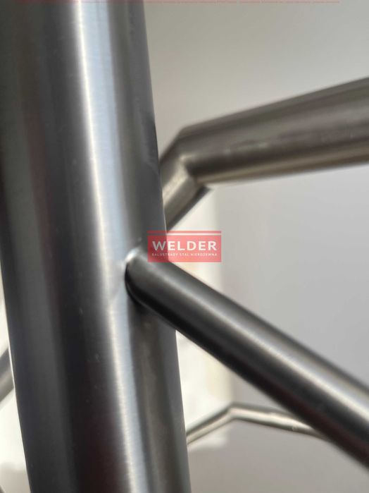 Balustrada nierdzewna Harfa Balkon antracyt szklane francuskie