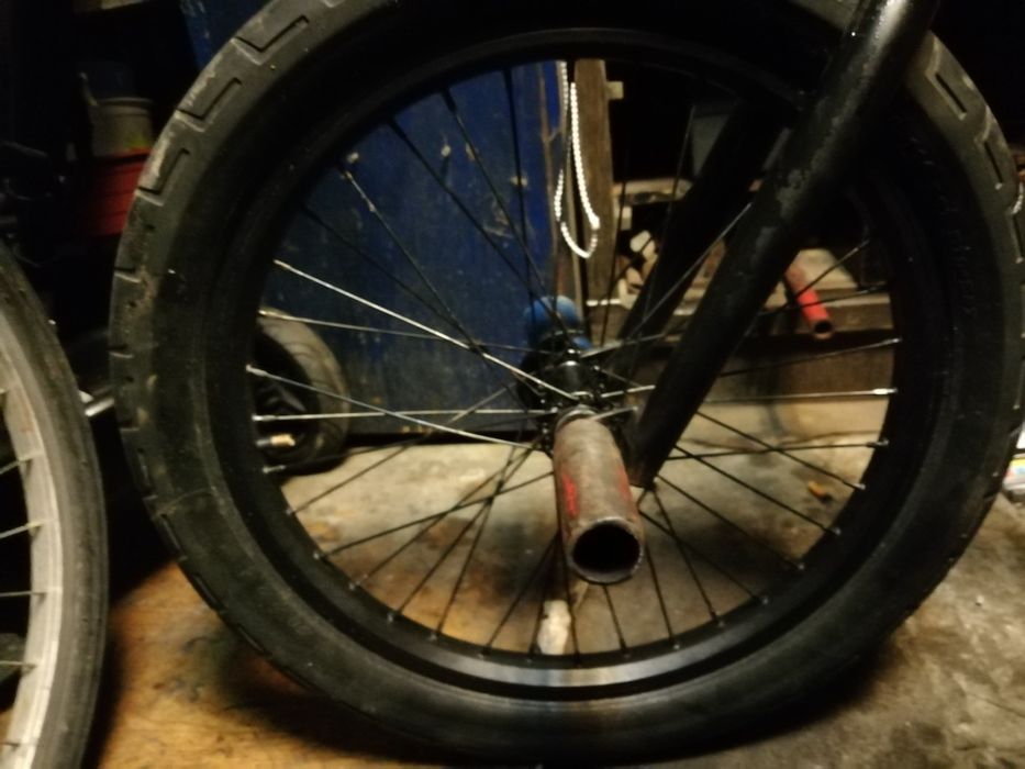 rower bmx na części