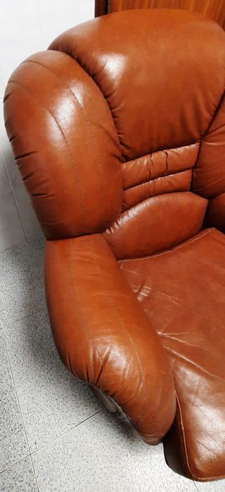 Cadeirão / sofá castanho