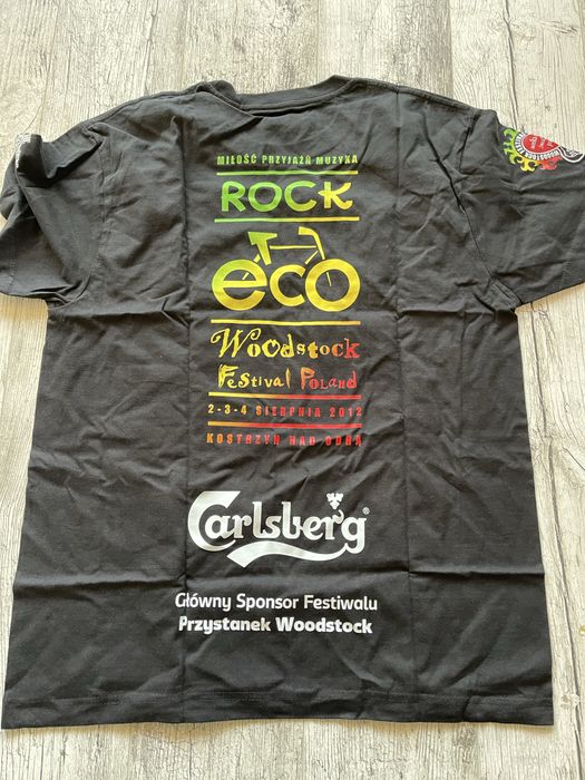 Woodstock 2012 limit. koszulka w kolab Carlsberg unikat rozm M nowa
