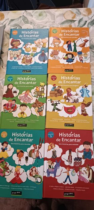 Conjunto 6 Livros Coleção Histórias Encantar