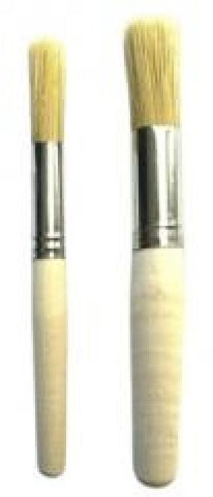Pędzle drewniane naturalne 2szt ChildGen ,45x12 mm