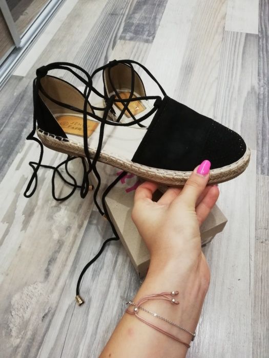 Espadryle czarne