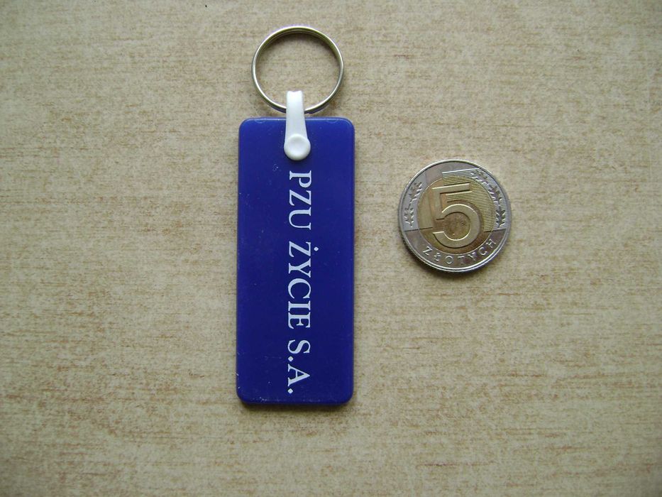 Starocie z PRL - Breloczek PZU = kolekcjonerski