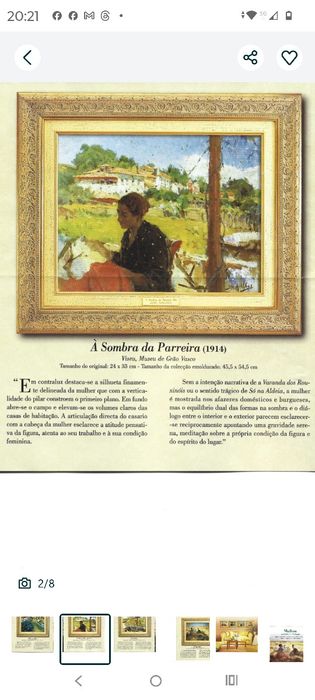 Coleção de quadros do Pintor José Malhoa