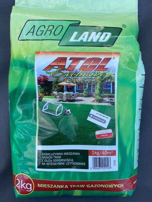 Mieszanka traw Atol Exclusive Green 2 kg Agro Land
