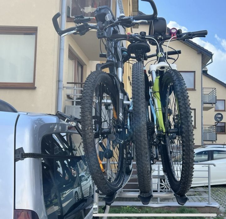 Bagażnik rowerowy Menabo Plus na klapę 3 rowery