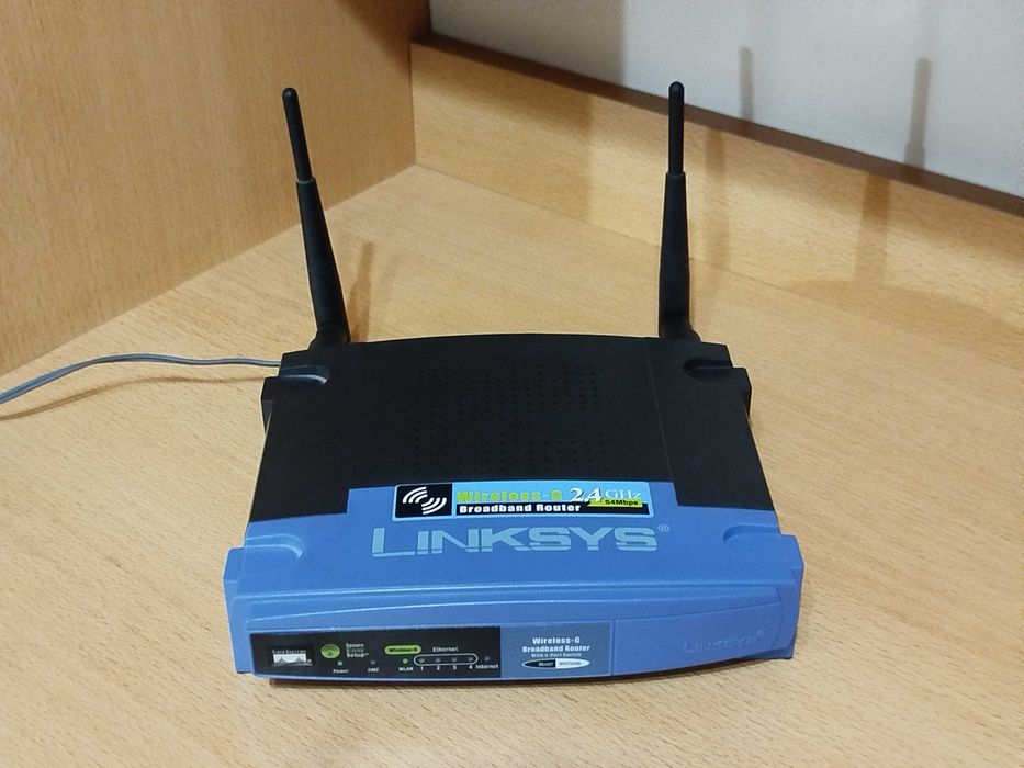 Wi-Fi роутер маршрутизатор Linksys WRT54GL